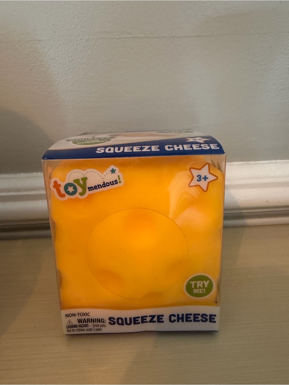 Toymendous Squeeze Cheese